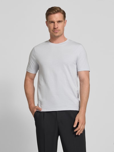MCNEAL Regular Fit T-Shirt mit Rundhalsausschnitt Hellblau 4