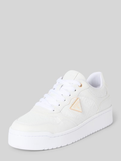 Guess Sneaker mit Label-Applikation Modell 'MIRAM6' Weiss 1