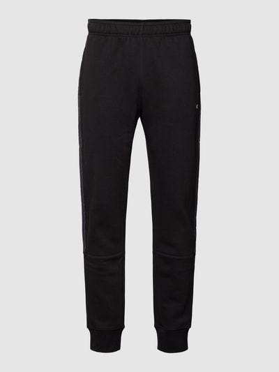 CHAMPION Sweatpants mit Galonstreifen Modell 'CUFF' Black 1