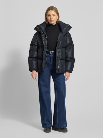 Gant Relaxed Fit Steppjacke mit Daunen-Feder-Füllung BLACK 1