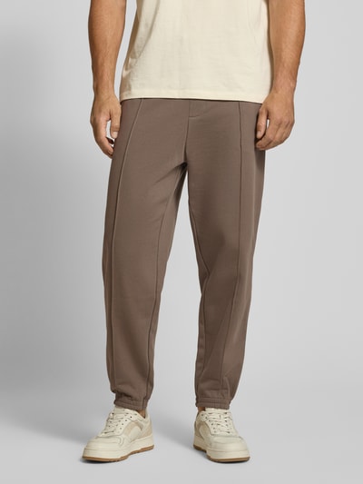 Armani Exchange Sweatpants aus reiner Baumwolle Modell 'Panteloni' Beige 4