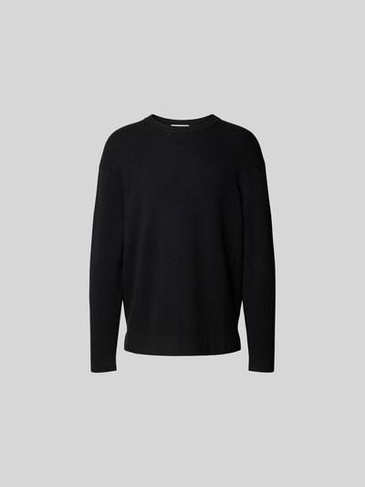 Closed Pullover in Strick-Optik Black 2