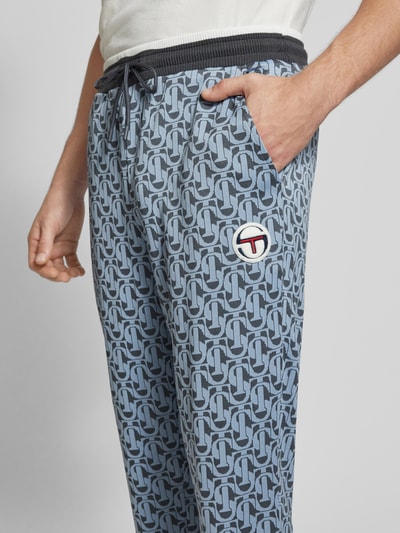 SERGIO TACCHINI Regular fit sweatpants met tunnelkoord, model 'PERRY' Lichtblauw - 3