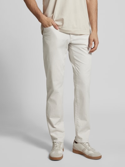 Brax Regular fit chino in 5-pocketmodel, model 'ULTRALIGHT' Zand - 4