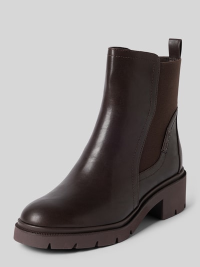Tamaris Chelseas mit Zuglasche Dunkelbraun 1