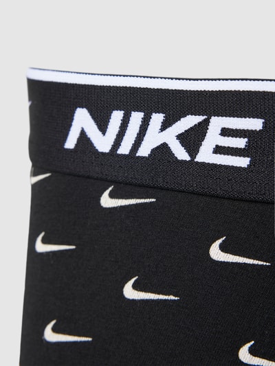 Nike Obcisłe bokserki z elastycznym pasem z logo Jasnoniebieski 2