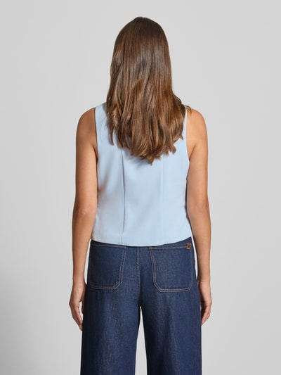 My Essential Wardrobe Top in asymmetrischem Look Hellblau 5
