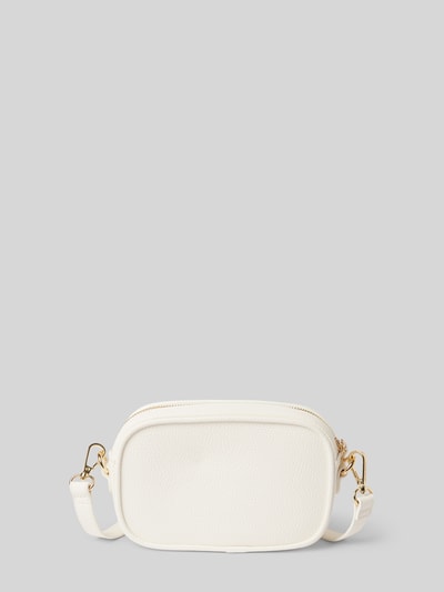 VALENTINO BAGS Handtas met labelapplicatie, model 'MIRAMAR' Wit - 3