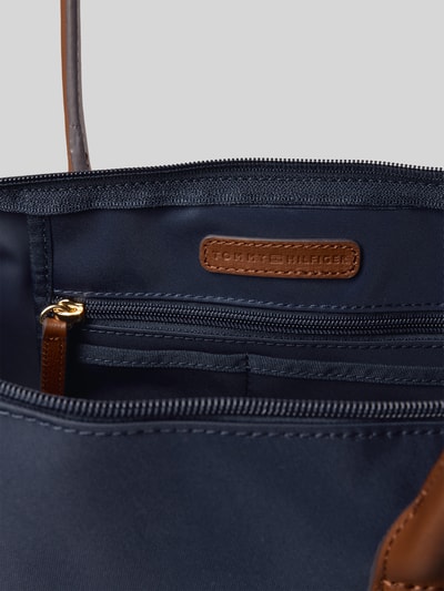 Tommy Hilfiger Shopper met labelapplicatie Marineblauw - 5