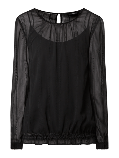 JOOP! Blusenshirt aus Chiffon Modell 'Boli' Black 2