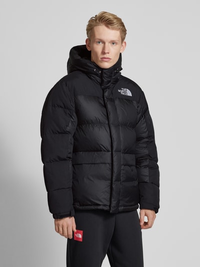 The North Face Gewatteerde parka met labelstitching Zwart - 4