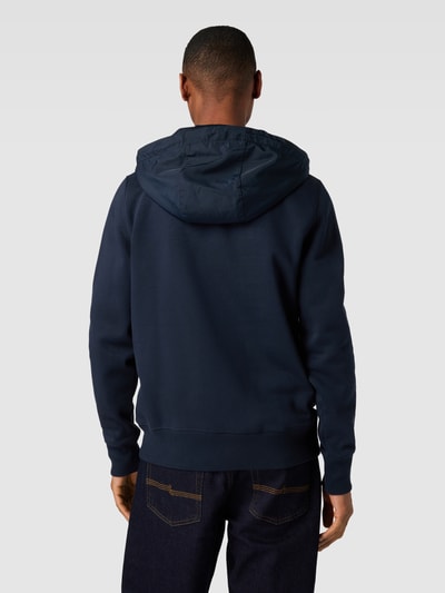 Tommy Hilfiger Hoodie mit kurzem Reißverschluss Modell 'MONOTYPE Marine 5