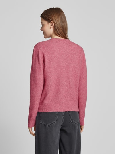 Samsøe & Samsøe Strickjacke mit Knopfleiste Rose 5