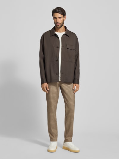 Brax Stoffhose mit Tunnelzug Modell 'Phil' Beige 1