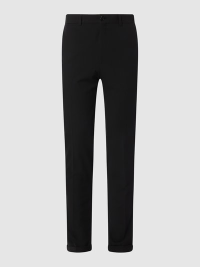 Matinique Straight Fit Chino aus Jersey Modell 'Liam' Black 1