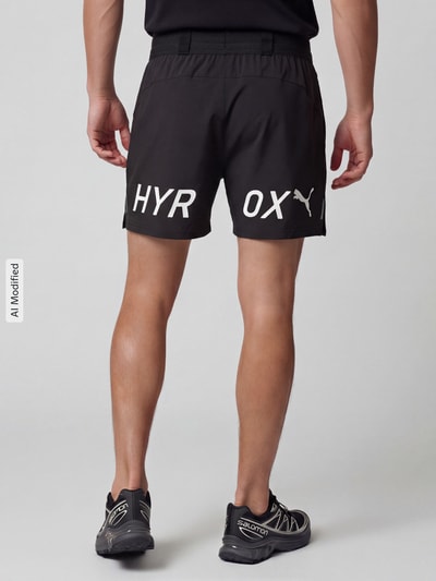 PUMA Performance Regular Fit Sportshorts mit Label-Print Black 5