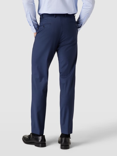 DIGEL Stoffen broek met persplooien, model 'Franco' Marineblauw - 5