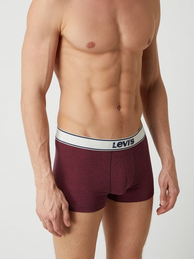 Levi's® Boxershort per 2 paar Bordeaux gemêleerd - 3