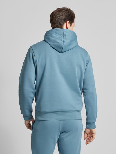 Lacoste Hoodie mit Label-Badge Rauchblau 5