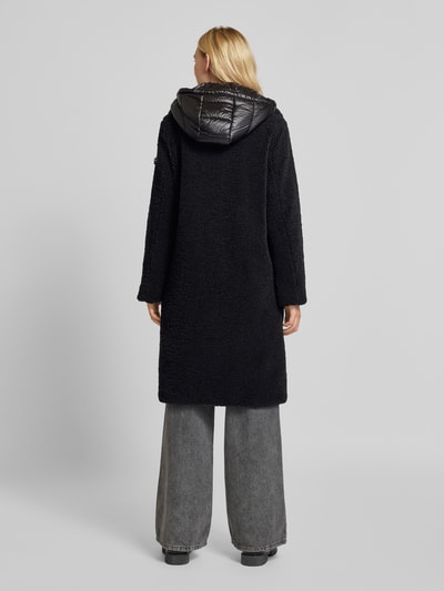 Frieda & Freddies Mantel im Double-Layer-Look Modell 'GINE' Black 5