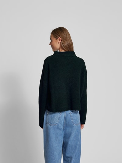 Filippa K Oversized Pullover mit Stehkragen Black 5