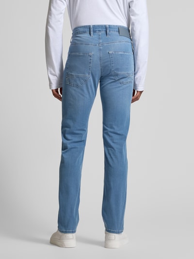 MAC Slim Fit Jeans im 5-Pocket-Design Modell 'Arne' Hellblau 5