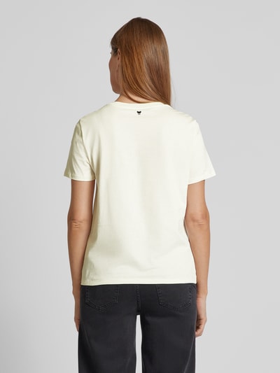 Weekend Max Mara T-Shirt mit Rundhalsausschnitt Modell 'VELLO' Offwhite 5