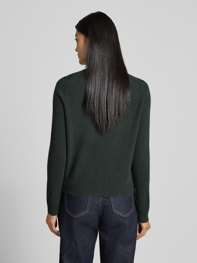 Christian Berg Woman Kurtka z dzianiny z kaszmiru z okrągłym dekoltem Ciemnozielony 5