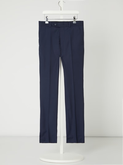 G.O.L. Slim fit chino met scheerwol Blauw - 1