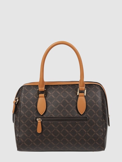 L.Credi Handtasche in Leder-Optik Modell 'Filiberta' Dunkelbraun 6