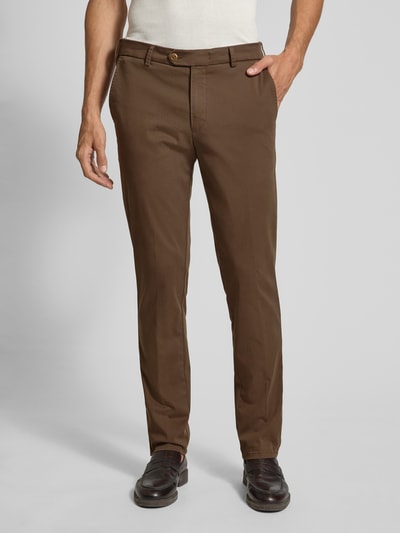 Mmx Chino mit Gesäßtaschen Modell 'Lupus' Mittelgrau 4