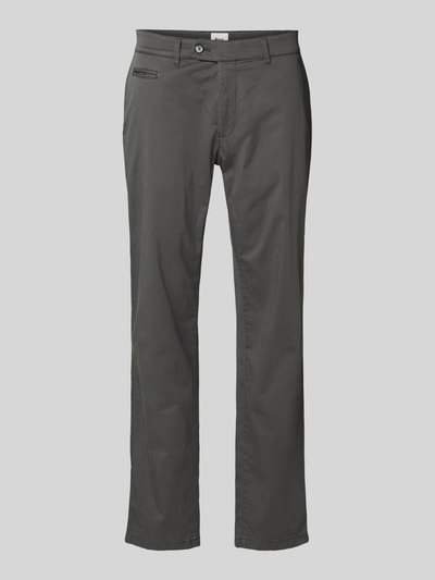 Brax Regular Fit Chino mit Paspeltasche Modell 'EVEREST' Hellgrau 2