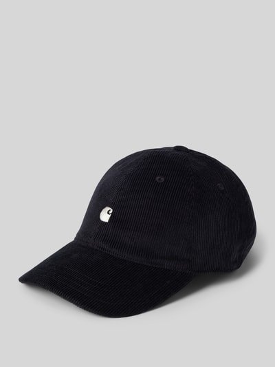 Carhartt Work In Progress Basecap mit Label-Stitching Modell 'HARLEM' Black 1