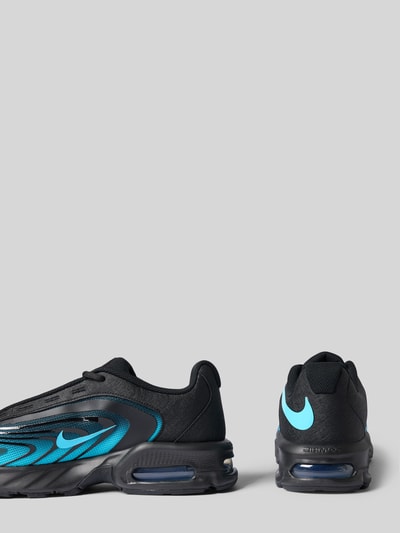 Produktfoto, Sneaker mit Logo-Print Modell 'Air Max Fire' von Nike in Schwarz und Blau, glatte Oberfläche, Herren Sneaker von Nike
