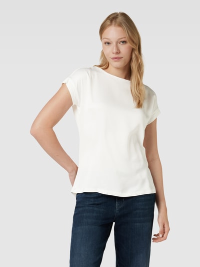 Christian Berg Woman T-Shirt in Satin-Optik Offwhite 4