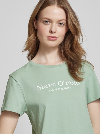 Marc O'Polo Comfort Fit T-Shirt aus reiner Baumwolle Mint 3