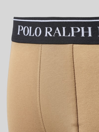 Polo Ralph Lauren Underwear Boxershort met elastische band met label in een set van 5 stuks Zand - 2