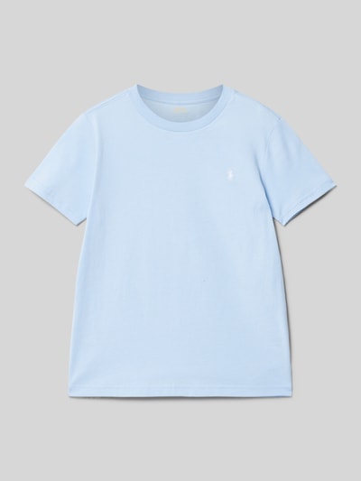 Polo Ralph Lauren Teens T-Shirt aus reiner Baumwolle Hellblau 1