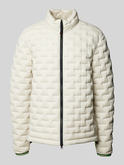 FIRE + ICE Regular Fit Jacke mit Daunen-Feder-Füllung Sand 1