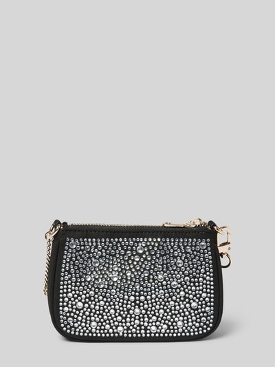 Guess Handtas met siersteentjes, model 'DAILY POUCH' Zwart - 4