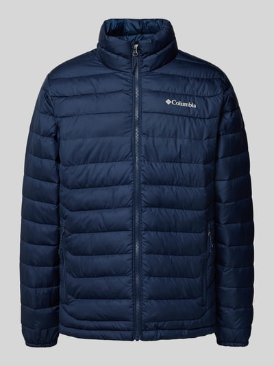 COLUMBIA Steppjacke mit Label-Print Marine 2