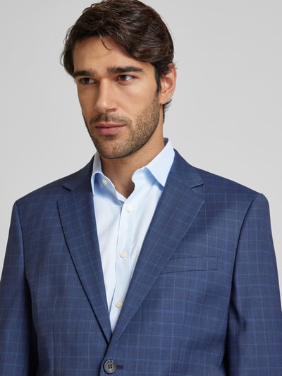 OLYMP No. Six Super slim fit zakelijk overhemd met kentkraag Bleu - 3