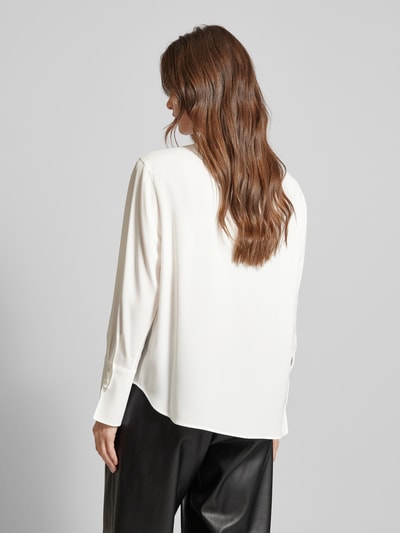 Windsor Regular fit blouse met button-downkraag Offwhite - 5