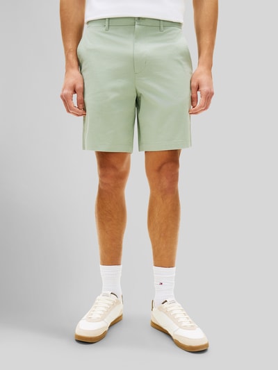 Tommy Hilfiger Chinoshorts aus Baumwoll-Mix Modell 'DOVER' Mint 4