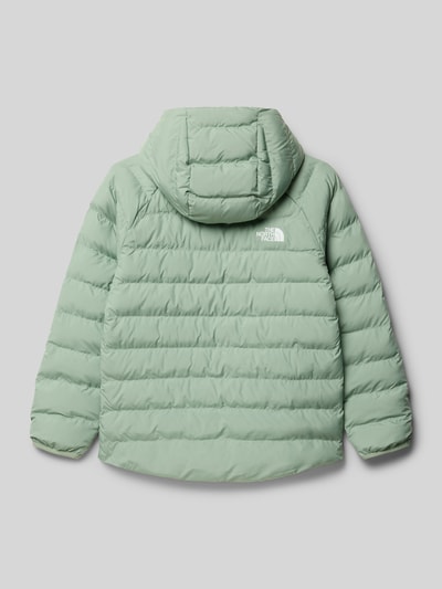 The North Face Relaxed fit gewatteerd jack met logoprint, model 'PERRITO' Rietgroen - 3
