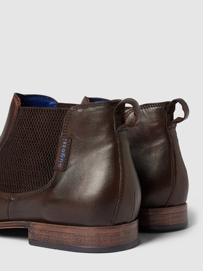 bugatti Chelsea Boots mit Zugschlaufe Modell 'Morino' Dunkelbraun 2