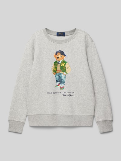 Polo Ralph Lauren Teens Sweatshirt mit Rundhalsausschnitt Mittelgrau Melange 1