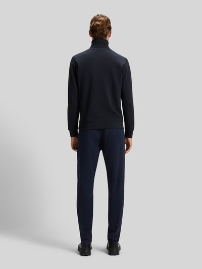 BOSS Orange Regular fit sweatshirt van puur katoen Donkerblauw - 5