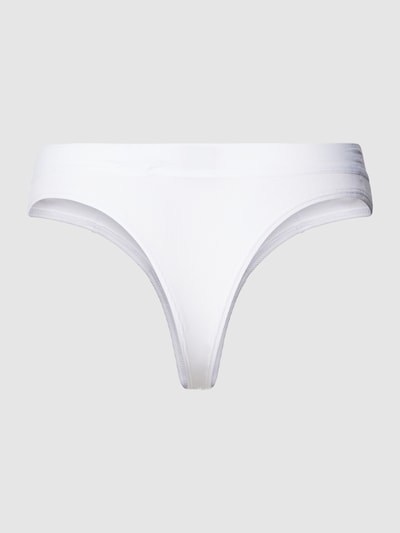 HUGO String mit Label-Detail Modell 'RIB' Weiss 3