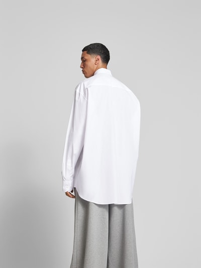 VETEMENTS Freizeithemd mit Kentkragen Weiss 5